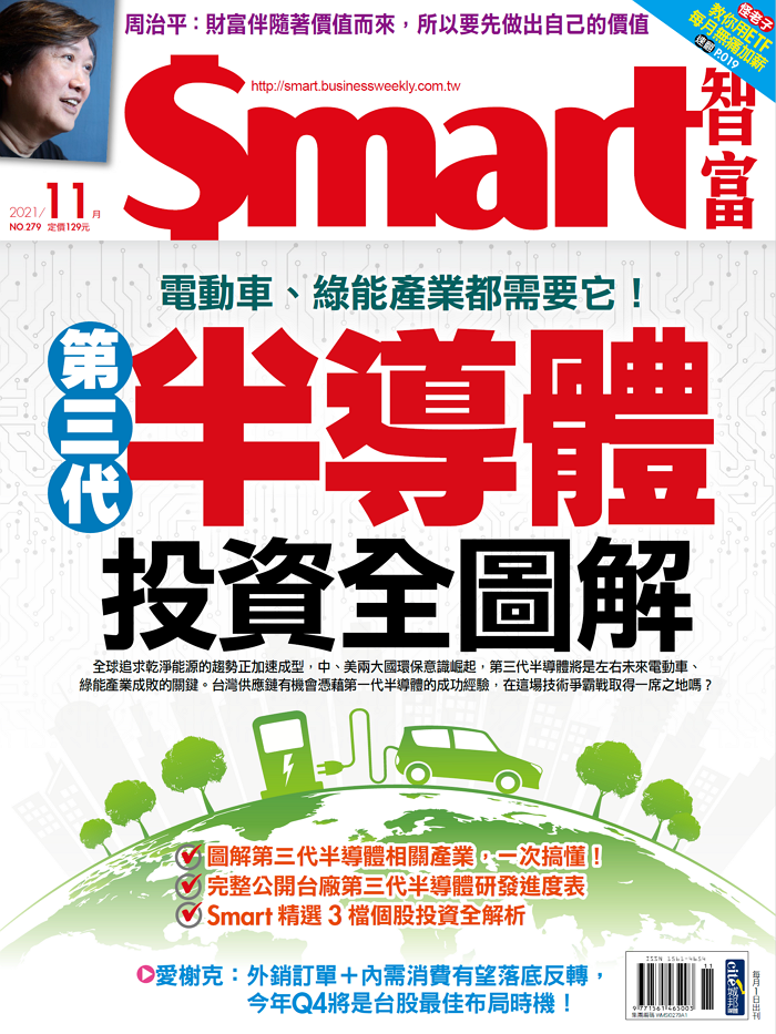 本文刊登於Smart智富月刊279期(2021 11月)